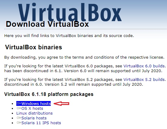 virtualbox