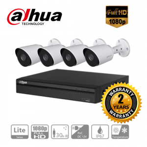 Trọn bộ 4 camera 2.0 Dahua, KBVision - Có micro